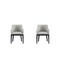 Manhattan Comfort Gansevoort Faux Leather Dining Armchair in Stone Grey - Set of 2 2-DC051AR-ST - alternate 1